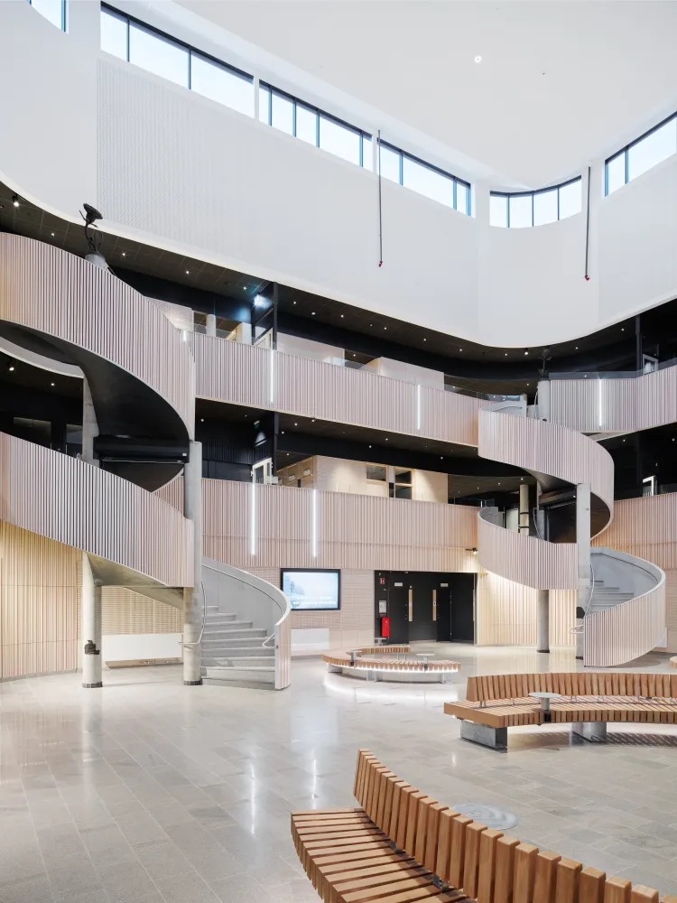Image of Lundby School in Gothenburg.