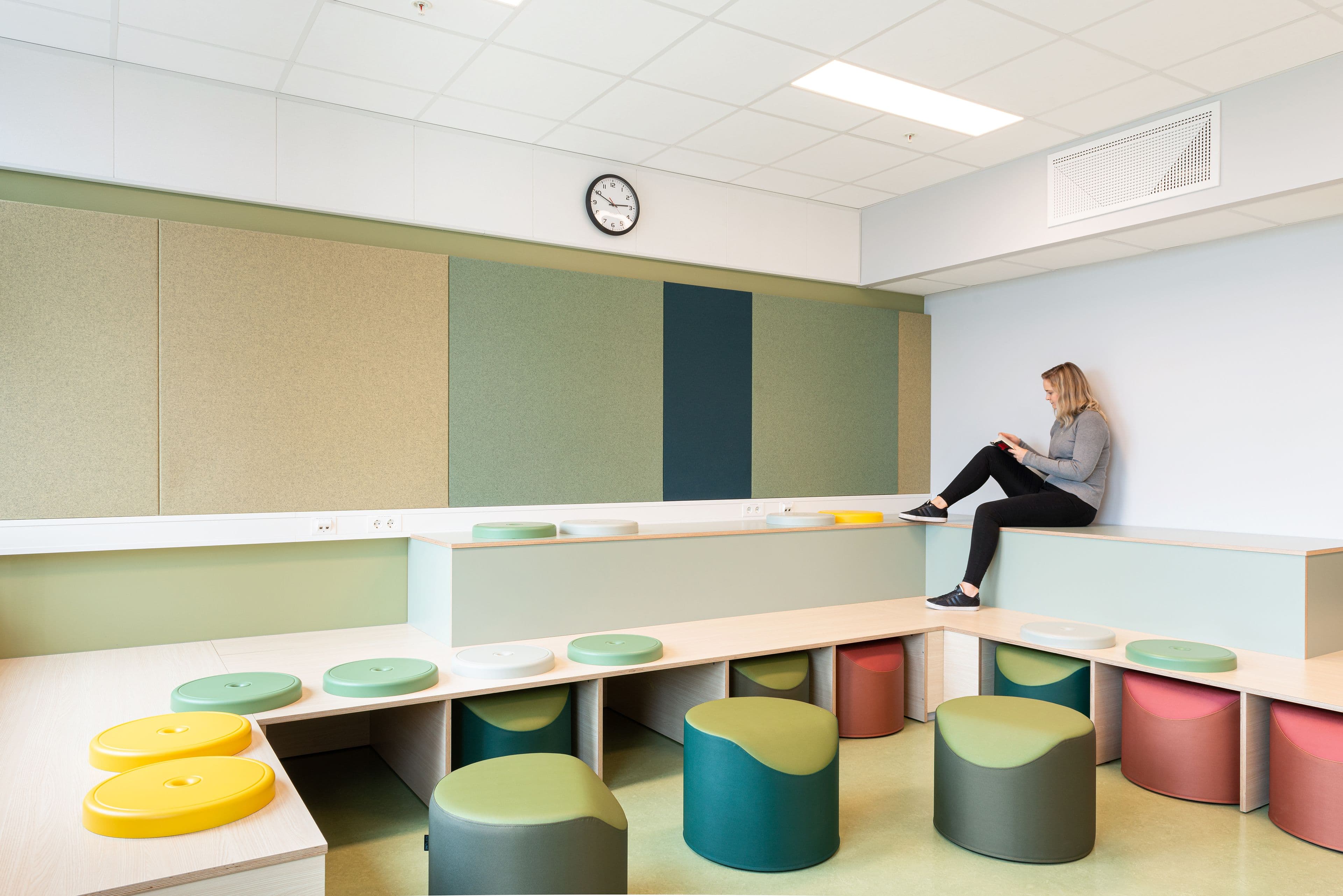 Image from a group room at Nordseter School in Oslo.